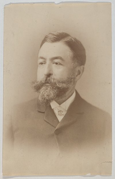 Bust-length Portrait of Thomas Nast by Thomas Nast
