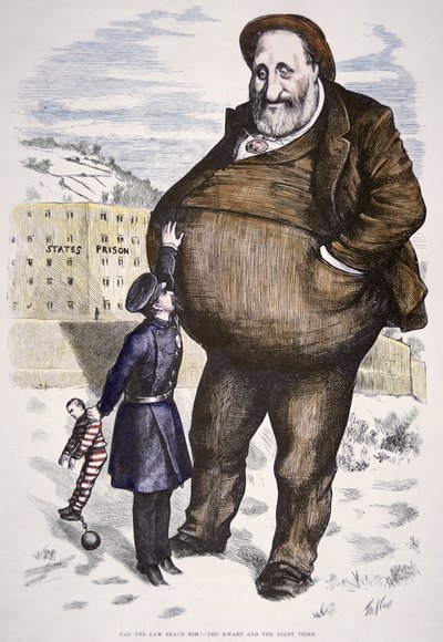 Cartoon featuring William Marcy 