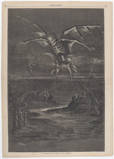 On the Red Danube - "Bless You, My Children!" by Thomas Nast