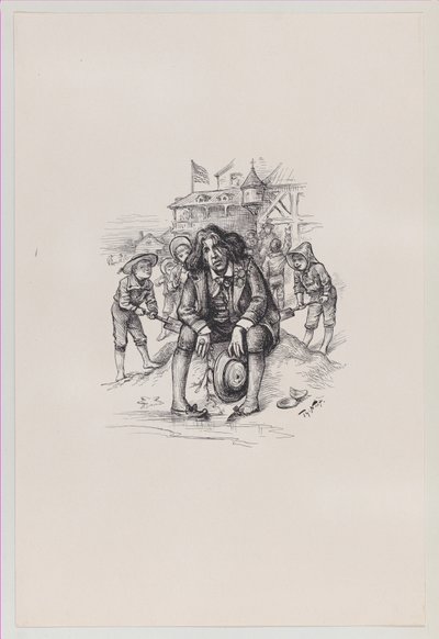 Oscar at the Sea-Shore by Thomas Nast