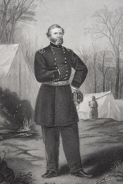 Portrait of General George Henry Thomas (1816-70) by Thomas Nast