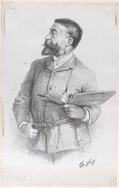 Portrait of the Artist by Thomas Nast