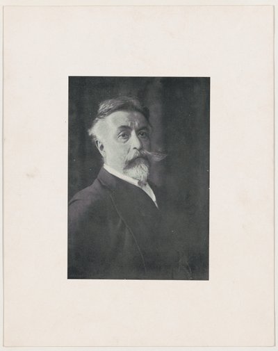 Reproduction of a Photograph of Thomas Nast by Thomas Nast