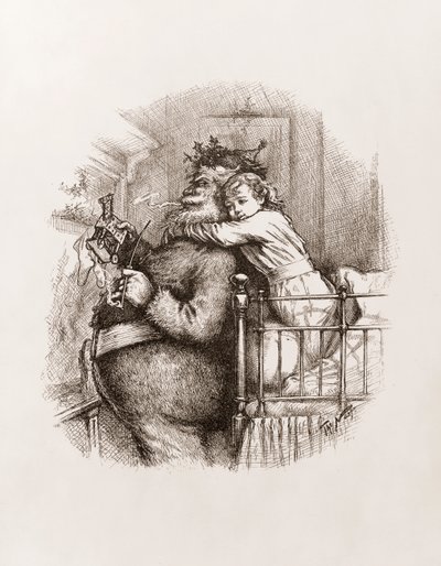 Santa Claus by Thomas Nast, c.1892 by Thomas Nast