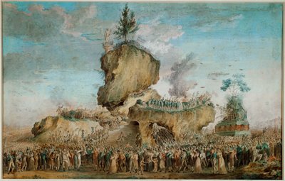 The Festival of the Supreme Being by Thomas Naudet