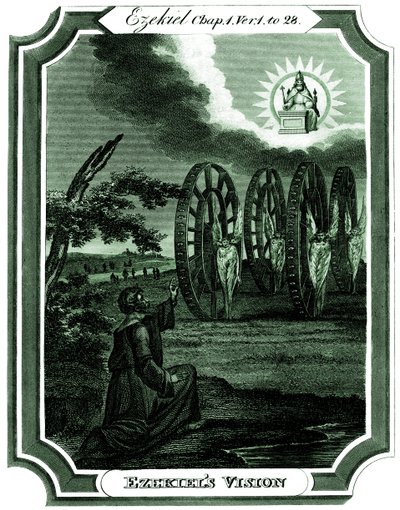 Ezekiel Has a Vision by Thomas Oldham Barlow