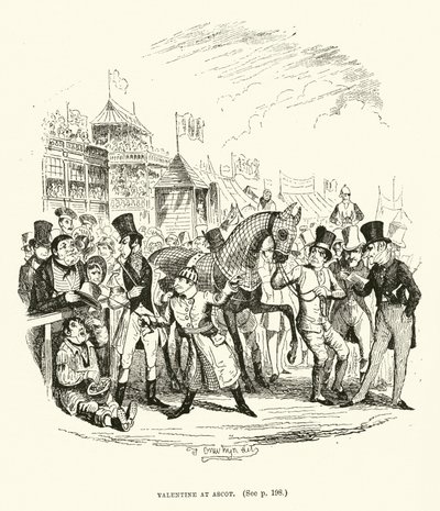 Illustration for Valentine Vox by Thomas Onwhyn