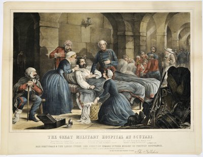 The Great Military Hospital at Scutari, printed by Stannard und Dixon, 24 February 1855 by Thomas Packer