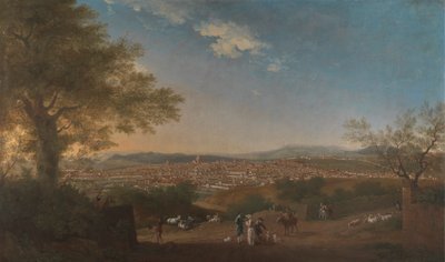 A Panoramic View of Florence from Bellosguardo by Thomas Patch