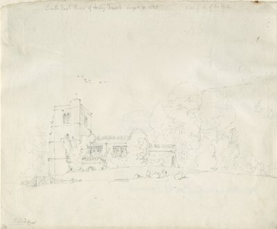 Arley Church by Thomas Peploe Wood