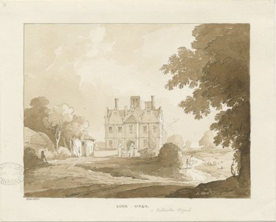 Brewood - Long Birch Hall by Thomas Peploe Wood