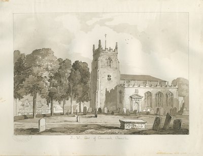 Cannock Church by Thomas Peploe Wood
