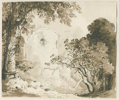 Chartley Castle by Thomas Peploe Wood