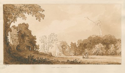 Chartley Castle by Thomas Peploe Wood