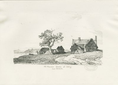 Old Manor House at Coley, Colwich by Thomas Peploe Wood