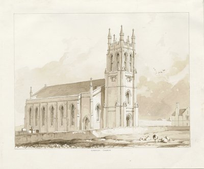 Coseley Church by Thomas Peploe Wood