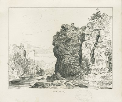 Dovedale - landscape by Thomas Peploe Wood