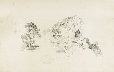 Dovedale - landscape by Thomas Peploe Wood