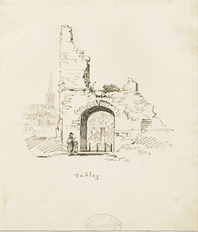 Dudley Castle - The Keep by Thomas Peploe Wood