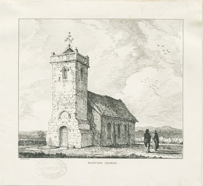 Dunston Church by Thomas Peploe Wood