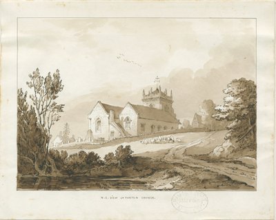 Forton Church by Thomas Peploe Wood