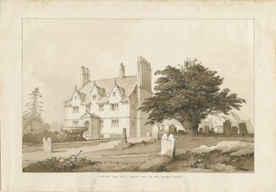 Forton Hall by Thomas Peploe Wood
