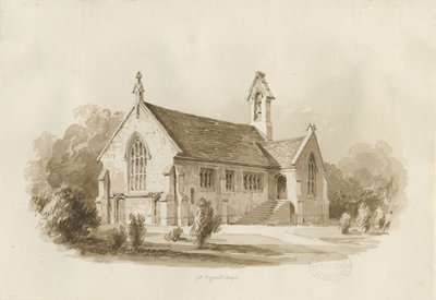 Great Haywood Chapel by Thomas Peploe Wood