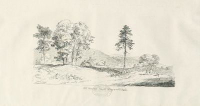 Haywood Park - Old Manor House by Thomas Peploe Wood