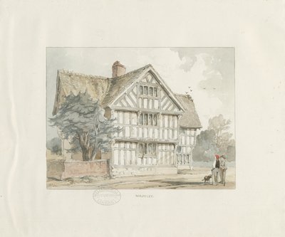 Madeley - Old House by Thomas Peploe Wood