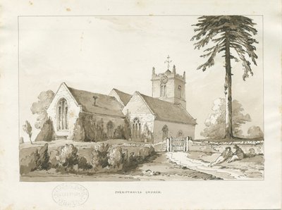Sheriffhales Church by Thomas Peploe Wood