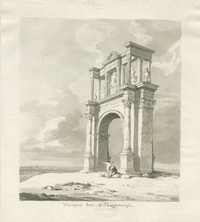 Shugborough - Triumphal Arch by Thomas Peploe Wood