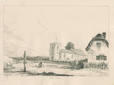 Stowe Church by Thomas Peploe Wood