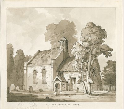 Stretton Church by Thomas Peploe Wood