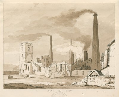 Tipton Old Church by Thomas Peploe Wood