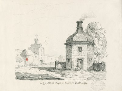 Tixall - Lodge by Thomas Peploe Wood