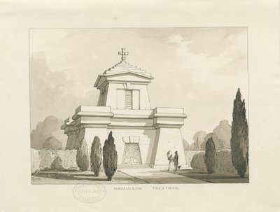 Trentham - The Mausoleum by Thomas Peploe Wood