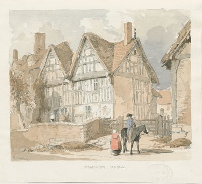 Wigginton Old Hall by Thomas Peploe Wood