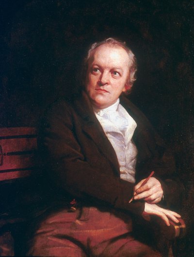 William Blake, English Mystic, Poet, Artist and Engraver, 1807 by Thomas Phillips