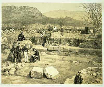 View of the Temple of Mars, from 