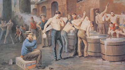 Advertisement for Ivory Soap, c.1890 by Thomas Pollock (after) Anschutz