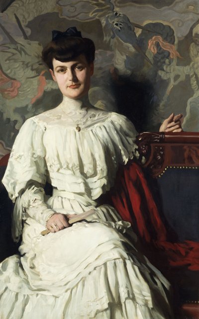 Portrait of Marthe Hientz by Thomas Pollock Anschutz