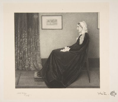 Arrangement in Grey and Black: Portrait of the Artist