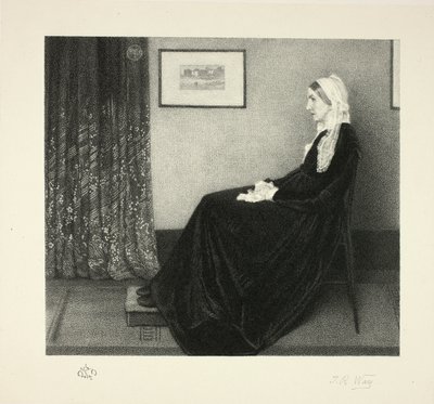 Arrangement in Grey and Black: Portrait of the Artist
