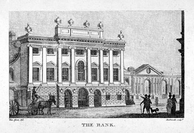The Bank of England, City of London by Thomas Rothwell