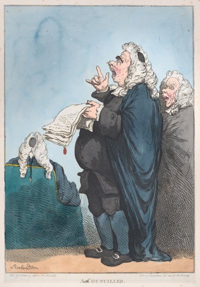 A Councillor by Thomas Rowlandson