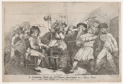 A Cribbage Party in St. Giles