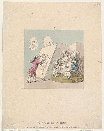 A Family Piece by Thomas Rowlandson