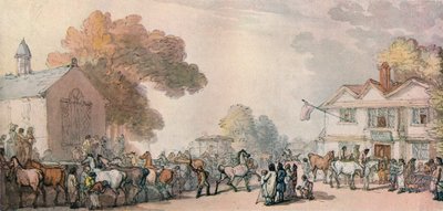 A Horse Fair at Southampton, c1820 by Thomas Rowlandson