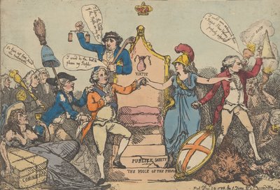 A Touch on the Times, December 29, 1788 by Thomas Rowlandson