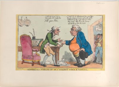 Advice to a Publican, or a Secret Worth Knowing, 1810 by Thomas Rowlandson